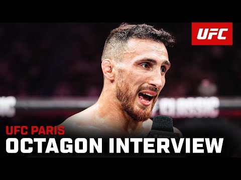 Modestas Bukauskas Octagon Interview | UFC Paris