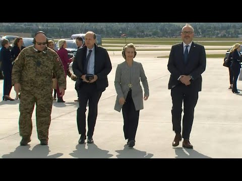 EU Commission leader Ursula von der Leyen arrives in Canada for G7 summit | AFP