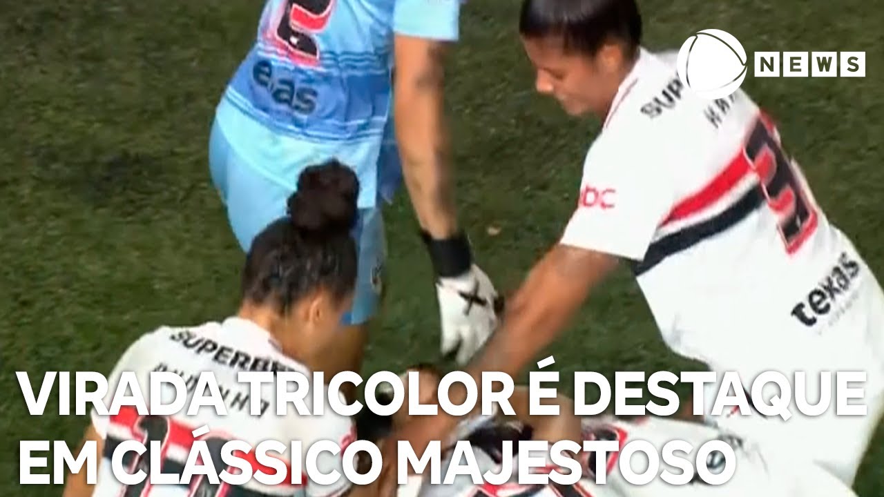 Lance de Energia: virada do tricolor é destaque em Clássico Majestoso no Paulistão Feminino