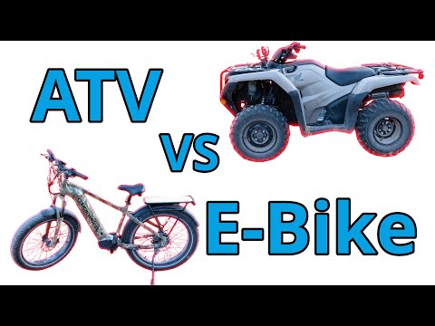 ATV Vs  E-Bike Is there a best choice?