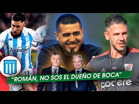 El MISTERIO del ESCUDO de RACING + RIQUELME quiere SUSPENDER las ELECCIONES + Cambio de DEMICHELIS