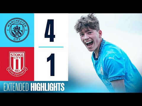 Mukasa, Courtman, Dunbar-Mcdonald on the score sheet! | Man City 4-1 Stoke | PLU18