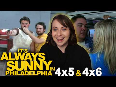 FAKING THEIR DEATHS?! | It’s Always Sunny in Philadelphia Season 4 Episode 5 & 6 Reaction