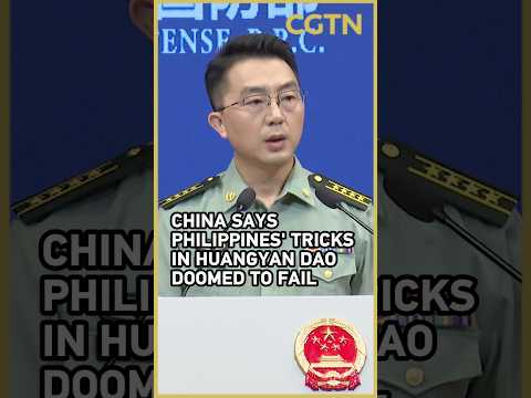 China says Philippines' tricks in Huangyan Dao doomed to fail