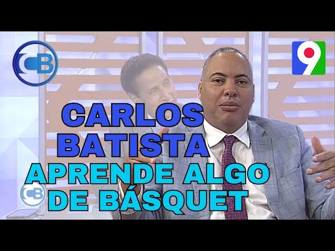 Carlos Batista aprende algo de Básquet con Héctor Gómez | Con los Famosos