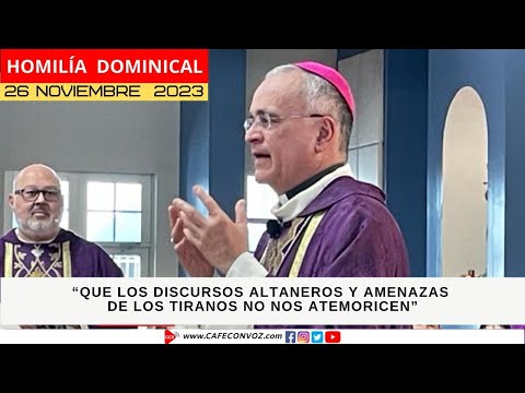 CAFE CON VOZ | Homilía de Mons. Silvio José Báez / 03 de Diciembre 2023