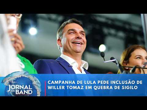 Campanha de Lula inclui informações de Willer Tomaz, amigo de Flávio | Jornal da Band