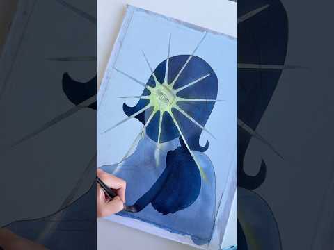 That deep blue made me gasp 😦 #art #watercolor #watercolorpainting #drawing #painting