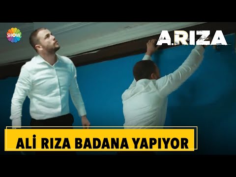 Arıza | Ali Rıza, Halide için badana yapıyor