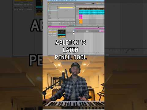Ableton Live 12: Latch Pencil Tool Feature ✏️ #shorts