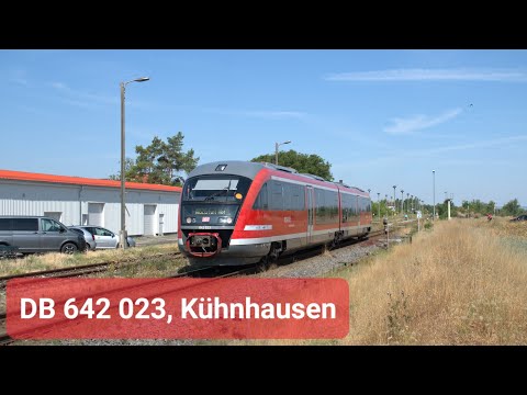 4K | DB Regio 642 023 vertrekt van Kühnhausen als RB 52 naar Erfurt Hbf!