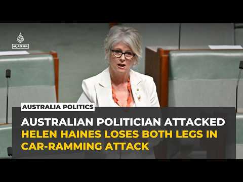 Australian MP Helen Haines loses both legs in car-ramming attack as suspect appears in court