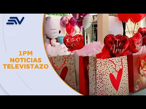 En Guayaquil y Quito los vendedores se toman la calle por  San Valentín | Televistazo | Ecuavisa