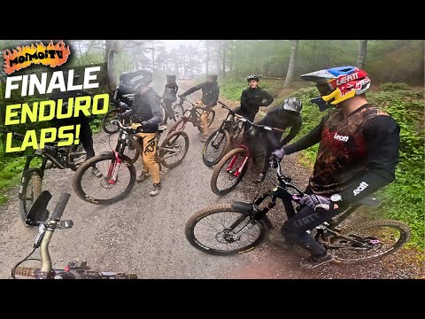 FINALE ENDURO LAPS WITH A BIG CREW | Jack Moir