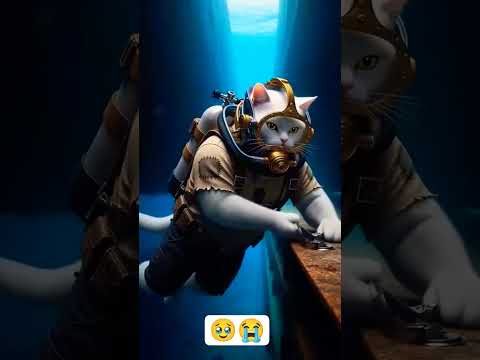 #catlovers #aicat #kitty #poorcat #funny #sadcat #shorts #tiktokvideo #usa #catvideos #animation