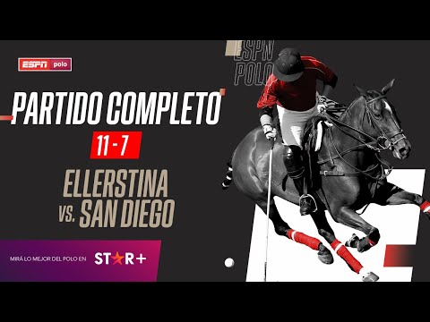 ELLERSTINA VENCIÓ A SAN DIEGO EN LA FINAL Y LEVANTÓ LA COPA ORO MYRIAM HEGUY | PARTIDO COMPLETO