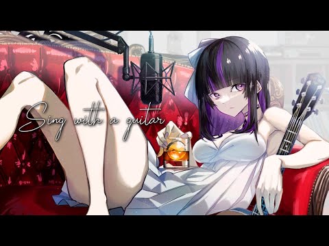 【Sing with a guitar/弾き語り】Sing a winter song⛄冬の曲を弾き語る【Ririsya / VTuber】