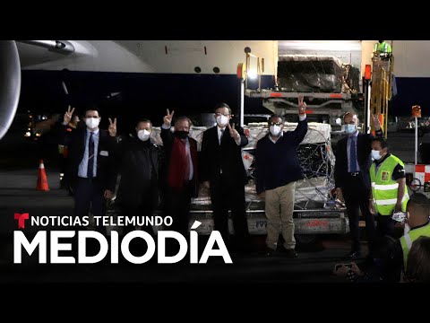 Llegan a México las primeras 200,000 dosis de la vacuna rusa Sputnik V Llegan a México las primeras 200,000 dosis de la vacuna rusa Sputnik V