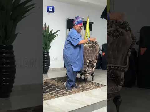 Watch Moment Gov Adeleke Shows Dancing Skills On Channels TV After Electoral Victory