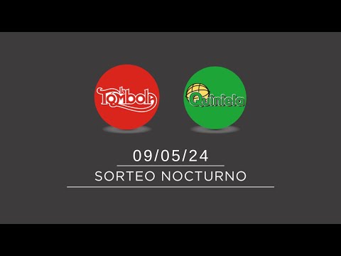 Sorteo Nocturno de Quiniela y Tómbola -09/05/2024