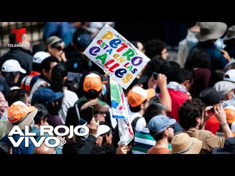 EN VIVO: Partidarios del gobierno de Gustavo Petro marchan en Bogotá en el Día del Trabajador