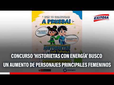 🔴🔵 ‘Historietas con Energía’ busco que presencia de personajes principales femeninos sean mayor