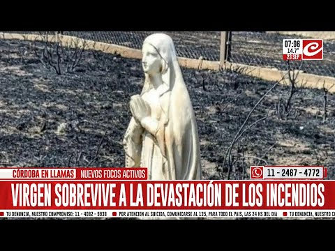 Milagro en medio del desastre: Virgen sobrevive a la devastación provocada por el fuego