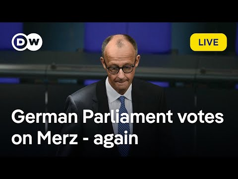 Live: Merz makes second attempt at chancellery in parliamentary vote | DW News