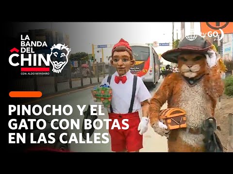 La Banda del Chino: Pinocho y el gato con botas en las calles (HOY)
