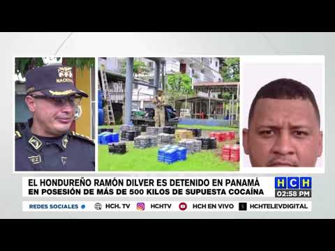 Con 500 kilos de cocaína, detienen a hondureño en Panamá