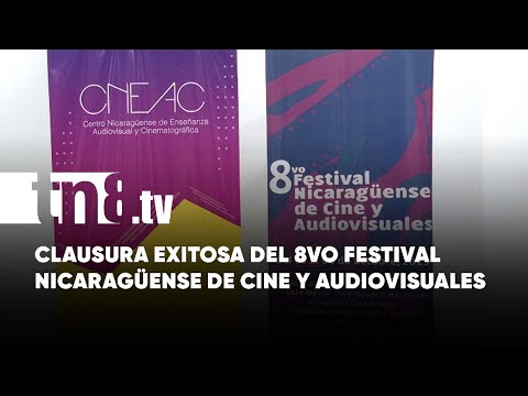 CNEAC realiza clausura del Festival Nicaragüense de Cine y Audiovisuales