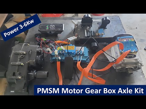 5kw pmsm motor kit | differential kit | 5kw motor kit with differential | independent differential