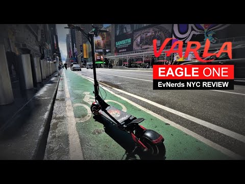 Varla Eagle ONE - Electric Scooter Review in New York by M.Borrero