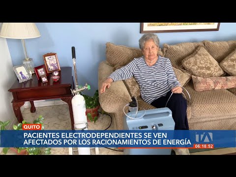 Pacientes electrodependientes enfrentan graves problemas por los racionamientos eléctricos