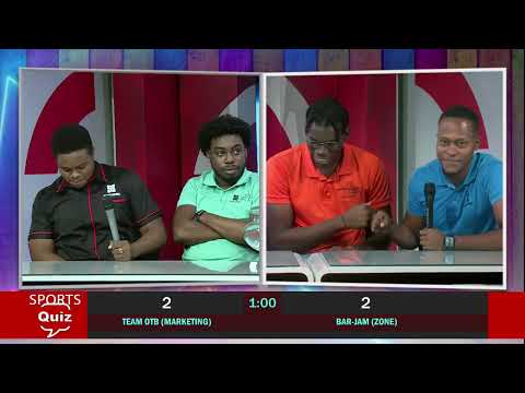SportsMax Zone Sports Quiz Final Segment - Team OTB (Marketing) vs Bar-Jam (Zone) | SportsMax TV