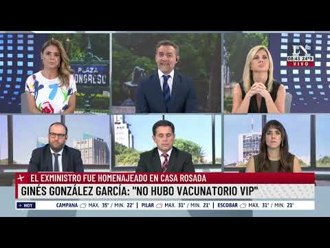 Ginés González García habló sobre el vacunatorio VIP