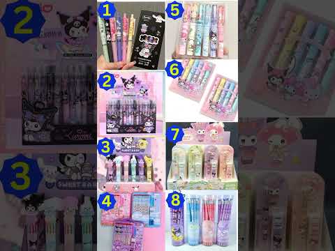 Sanrio Cute Stationery #sanrio #wouldyourather #quiz #kawaii #games #cute #stationery #backtoschool