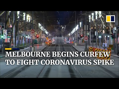 Melbourne enacts citywide curfew as Australia continues to battle spike in coronavirus cases