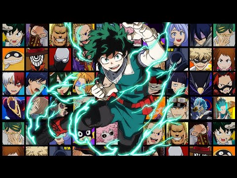 My Hero One's Justice 2 All Characters Gameplay