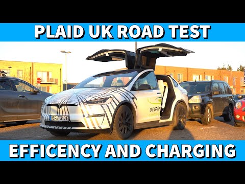 Tesla Model X PLAID review & UK road test incl efficiency, real range and charging speed.