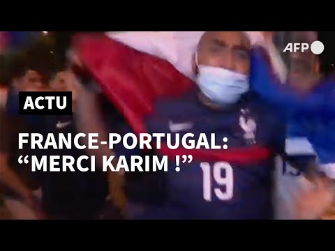 Euro: Merci Karim !: les supporters de Bleus ravis après le doublé de Benzema | AFP