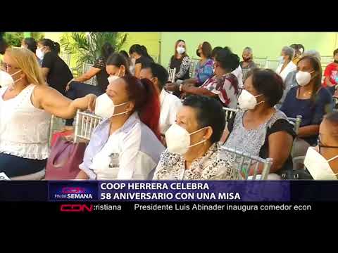 Cooperativa Herrera celebra 58 aniversario con una misa
