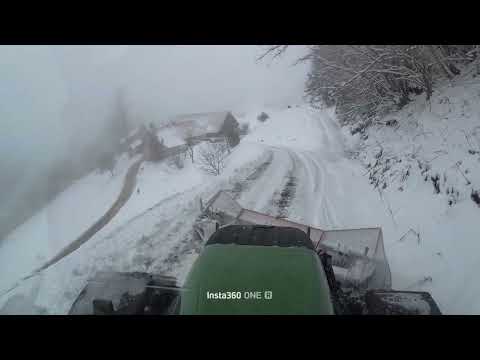 Winterdienst ❄️ New season 2025 ❄️ Fendt 211 S3 ❄️memories of winter ❤️ beautiful nature 4K 🏔️