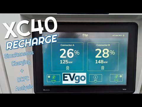 EVgo Simultaneous Charging + DCFC Analysis: Volvo XC40 Recharge and Hyundai IONIQ 5