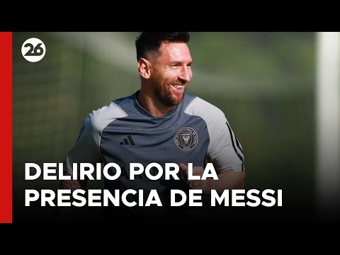 EL SALVADOR | Delirio por la presencia de Lionel Messi