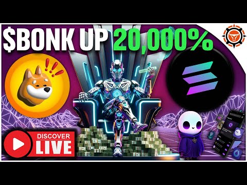 Solana Tokens Will Make MILLIONAIRES! (BONK Up 20,000%)