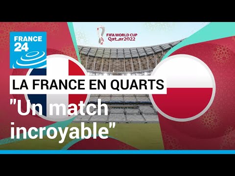 Mondial-2022 : la France bat la Pologne et file en quarts grâce à Mbappé et Giroud • FRANCE 24
