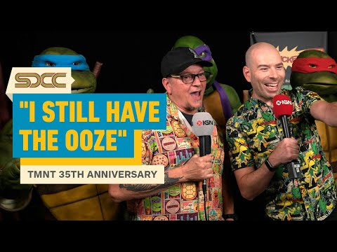 Kevin Eastman Gets As Nostalgic As We Do for TMNT's 35th Anniversary | SDCC 2025