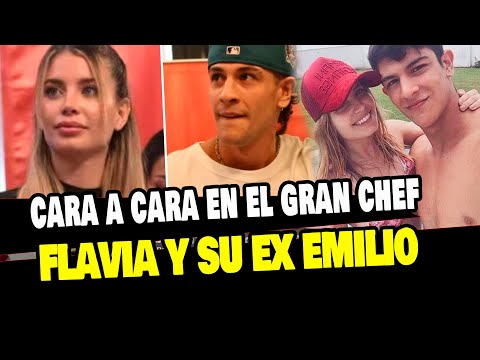 FLAVIA LAOS Y EMILIO JAIME SE REENCUENTRAN EN EL GRAN CHEF FAMOSOS EL RESTAURANTE