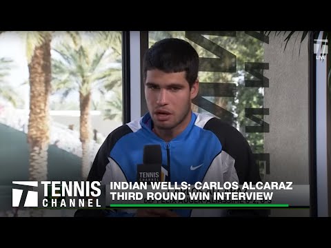 Defending Champion Carlos Alcaraz Wins His Eighth Straight Match in the Desert; Indian Wells 3R